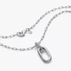 Halskette mit aufklappbarem Gliederanhänger aus Sterlingsilber Halskette mit aufklappbarem Gliederanhänger aus Sterlingsilber