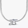Halskette mit Charms in Form von Abschlusskappen, 2er-Set Halskette mit Charms in Form von Abschlusskappen, 2er-Set