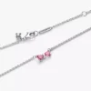 Halskette mit Schleifenanhänger aus Sterlingsilber Halskette mit Schleifenanhänger aus Sterlingsilber