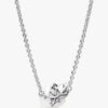 Halskette „White Rose in Bloom“ – Sterlingsilber Halskette „White Rose in Bloom“ – Sterlingsilber