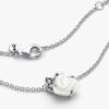 Halskette „White Rose in Bloom“ – Sterlingsilber Halskette „White Rose in Bloom“ – Sterlingsilber