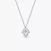 Hamsa-Halskette und Ohrringe, 2er-Set Hamsa-Halskette und Ohrringe, 2er-Set