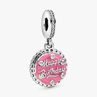 Happy Birthday to You-Armband-Set mit Nieten-Charms – 2er-Set