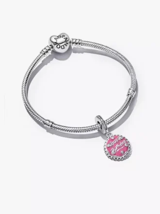 „Happy Birthday to You“-Charm-Armband-Set, 2er-Set