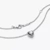 Herz-Halskette aus Sterlingsilber