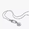 Herz-Medaillon-Charm-Halskette, 2er-Set Herz-Medaillon-Charm-Halskette, 2er-Set
