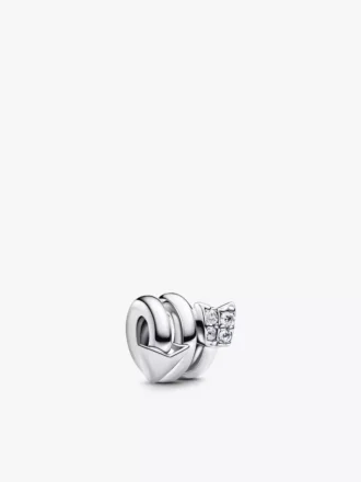 Charm „Gewundener Pfeil“ aus Sterlingsilber