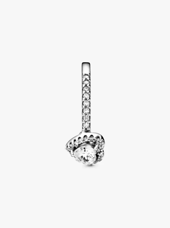Herzring aus Sterlingsilber