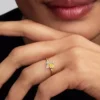 Honigbienenring, 14 Karat vergoldet Honigbienenring, 14 Karat vergoldet