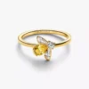 Honigbienenring, 14 Karat vergoldet Honigbienenring, 14 Karat vergoldet