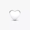 „Hope Heart“-Charm aus Sterlingsilber mit rosa Emaille „Hope Heart“-Charm aus Sterlingsilber mit rosa Emaille