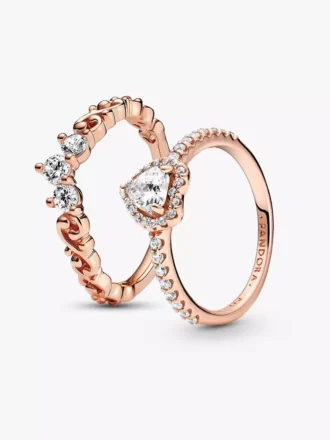 Hopeless Romantic Versprechungsring-Set, 2er-Set