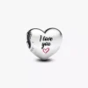„I love you“-Charm aus Sterlingsilber „I love you“-Charm aus Sterlingsilber