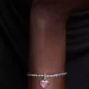 „I love you mom“ Dangle Charm aus Sterlingsilber „I love you mom“ Dangle Charm aus Sterlingsilber