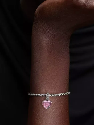 „I love you mom“ Dangle Charm aus Sterlingsilber „I love you mom“ Dangle Charm aus Sterlingsilber