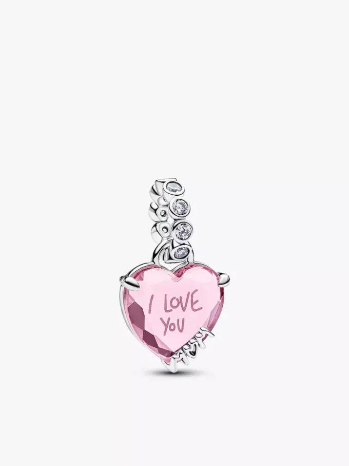 „I love you mom“-Charm-Armband, 2er-Set „I love you mom“-Charm-Armband, 2er-Set