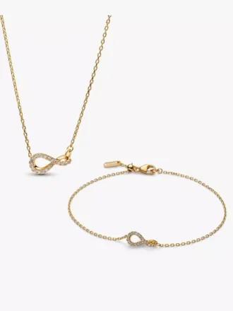 Infinite Love Set mit zwei Lab-grown-Diamanten Infinite Love Set mit zwei Lab-grown-Diamanten