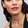Ohrringe mit Unendlichkeitsknoten – Sterlingsilber Ohrringe mit Unendlichkeitsknoten – Sterlingsilber