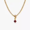 Januar Eternity Circle Dangle Charm Halskette, 2er-Set Januar Eternity Circle Dangle Charm Halskette, 2er-Set