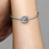 „July True Red Eternity Circle“-Charm – Sterlingsilber