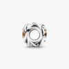 „July True Red Eternity Circle“-Charm – Sterlingsilber