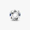 „July True Red Eternity Circle“-Charm – Sterlingsilber