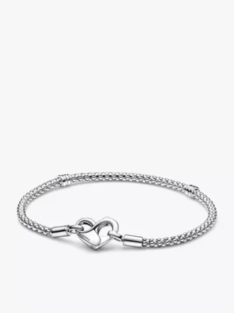 Pandora Moments Kettenarmband mit Nieten aus Sterlingsilber Pandora Moments Kettenarmband mit Nieten aus Sterlingsilber