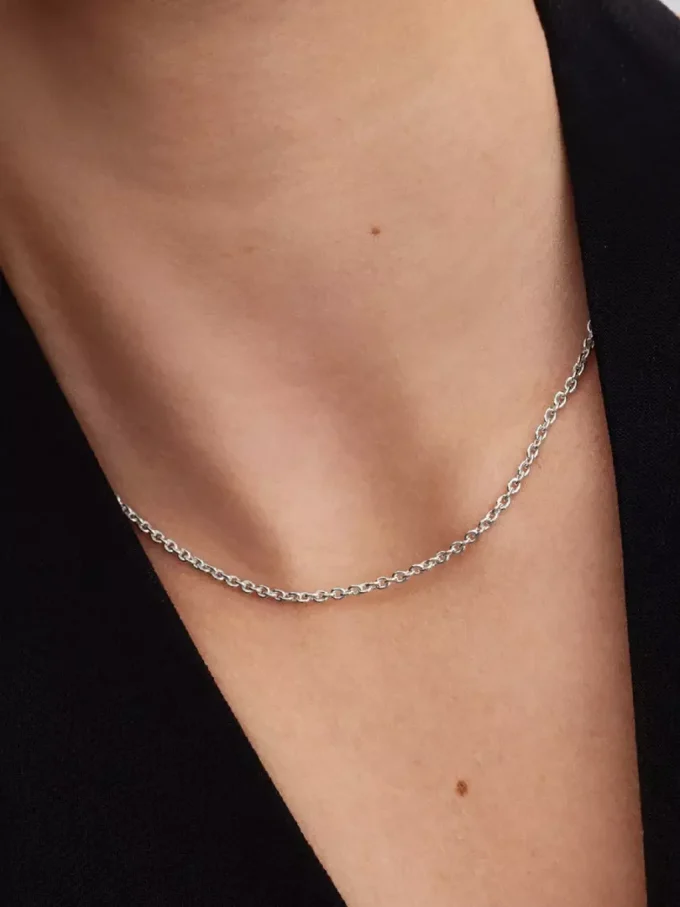 Kabelkette aus Sterlingsilber Kabelkette aus Sterlingsilber