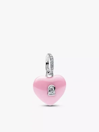 „Key to my heart“-Charm-Duo, 2er-Set