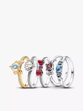 Klassisches Disney-Prinzessinnen-Ringe-Set, 5er-Set