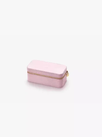 Kleine rosa Schmuckschatulle, metallfrei
