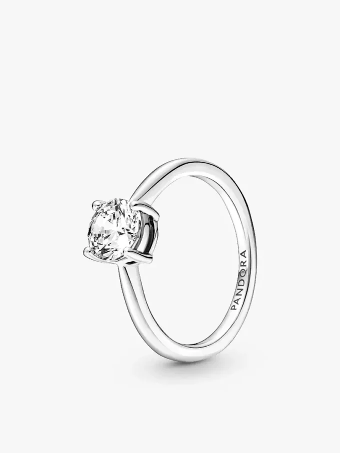 „Light as Air“ Solitär-Stacking-Ring-Set, 2er-Set „Light as Air“ Solitär-Stacking-Ring-Set, 2er-Set