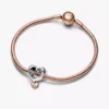 „Love You Daughter“-Herz-Charm aus Sterlingsilber, 14-karätige Roségoldbeschichtung „Love You Daughter“-Herz-Charm aus Sterlingsilber, 14-karätige Roségoldbeschichtung