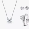 Lucky Little Sparkle Ohrringe- und Halsketten-Set, 3er-Set