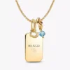 March gravierbares Dangle Charm-Set, 3er-Set
