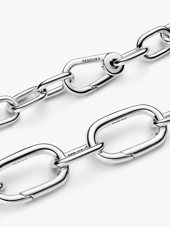 Markantes Gliederarmband aus Sterlingsilber Markantes Gliederarmband aus Sterlingsilber