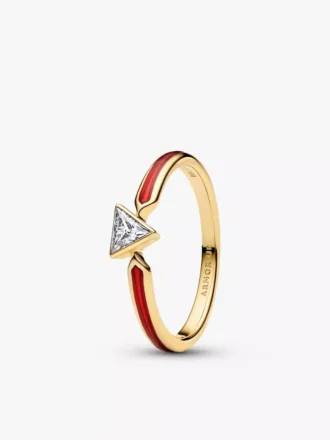 Marvel Iron Man-Ring, 14-karätig vergoldet