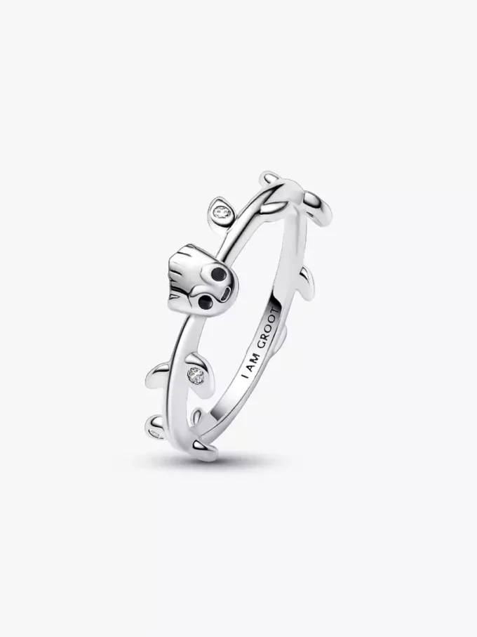 Marvel Guardians of the Galaxy Groot Leaf Ring aus Sterlingsilber Marvel Guardians of the Galaxy Groot Leaf Ring aus Sterlingsilber