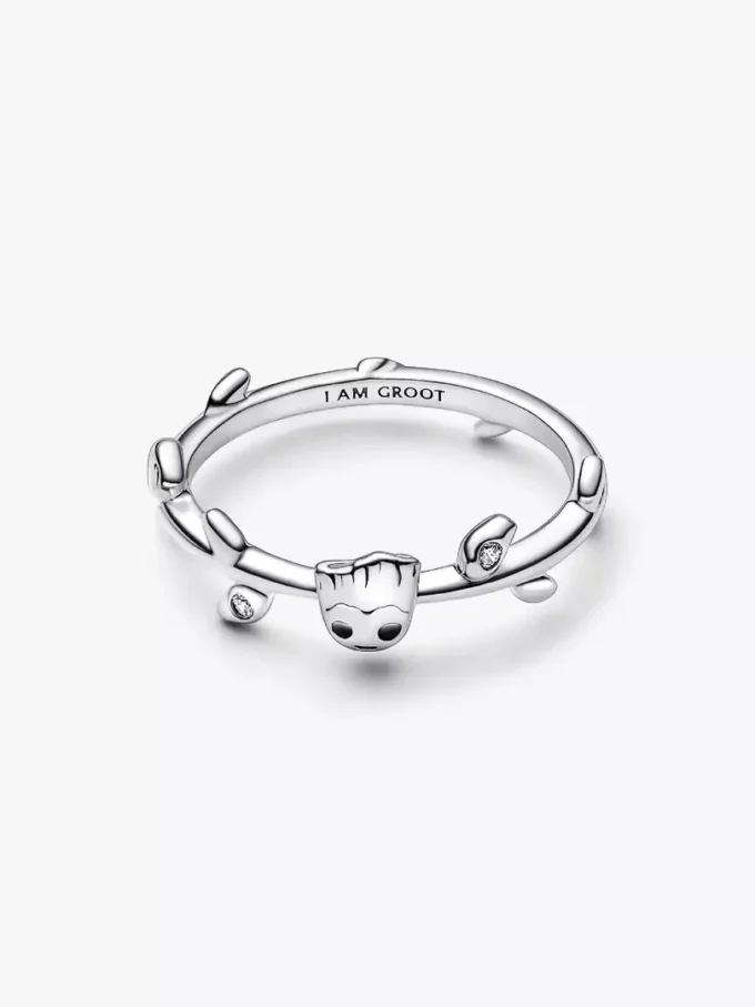 Marvel Guardians of the Galaxy Groot Leaf Ring aus Sterlingsilber Marvel Guardians of the Galaxy Groot Leaf Ring aus Sterlingsilber