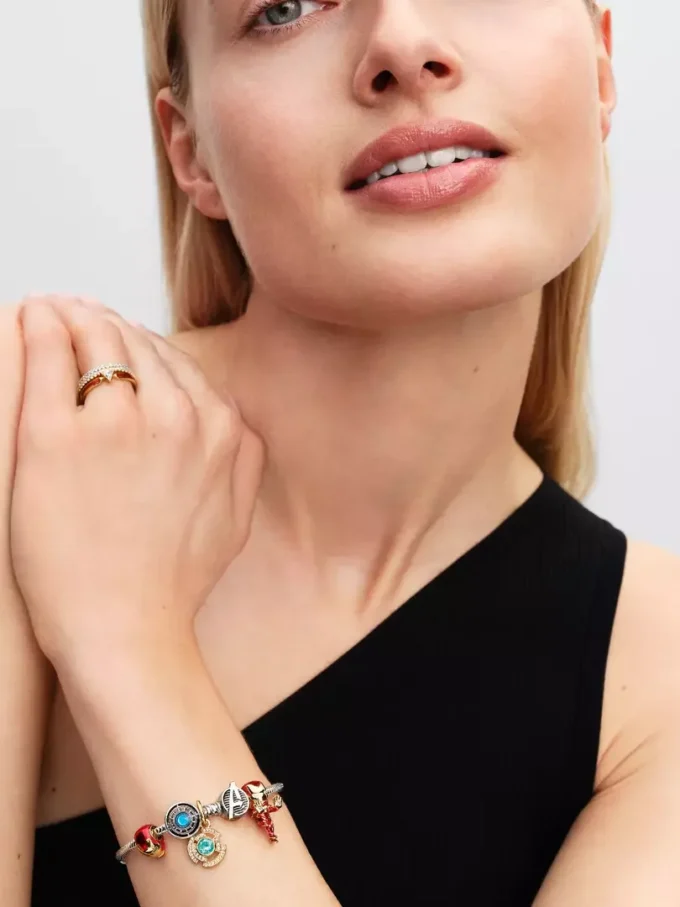 Marvel Iron Man-Ring, 14-karätig vergoldet Marvel Iron Man-Ring, 14-karätig vergoldet