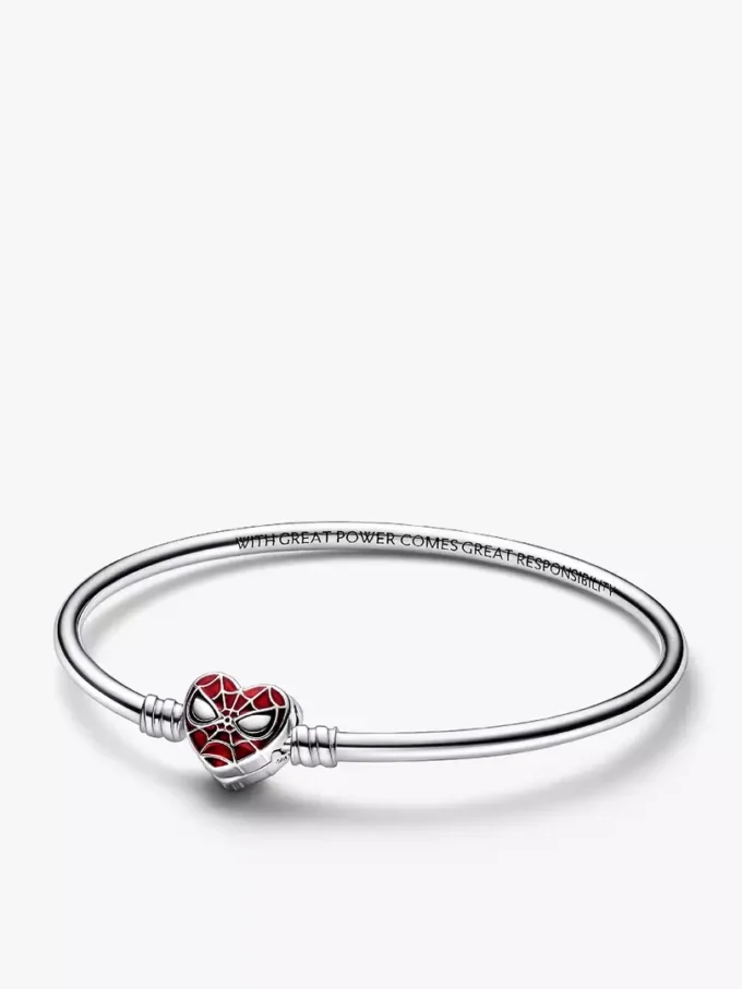 Marvel Spider-Man Charm- und Bangle-Set, 2er-Set Marvel Spider-Man Charm- und Bangle-Set, 2er-Set