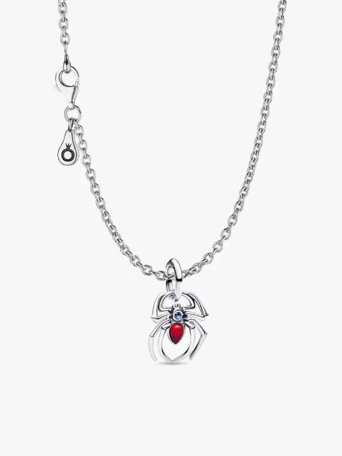 Marvel Spider-Man Dangle Charm-Halsketten-Set, 2er-Set Marvel Spider-Man Dangle Charm-Halsketten-Set, 2er-Set