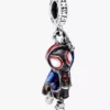 Marvel Spider-Man Miles Morales Charm-Halskette, 2er-Set Marvel Spider-Man Miles Morales Charm-Halskette, 2er-Set