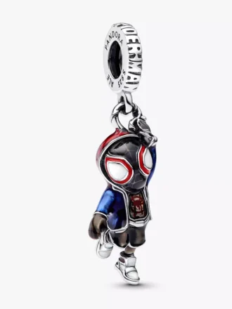 Marvel Spider-Man Miles Morales Charm-Halskette, 2er-Set