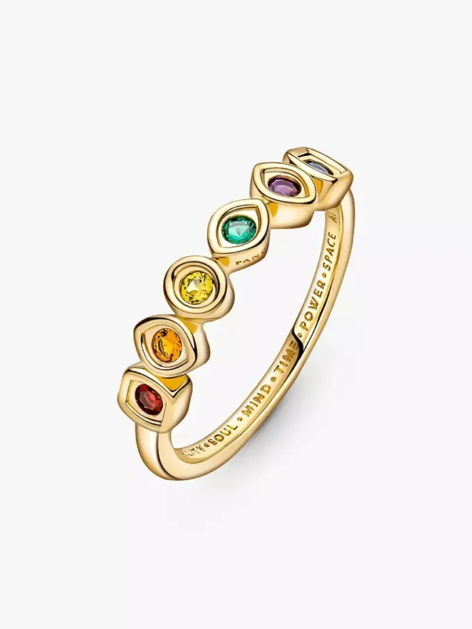 Marvel The Avengers Infinity Stones Ring, 14-karätig vergoldet Marvel The Avengers Infinity Stones Ring, 14-karätig vergoldet