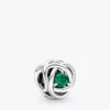 „May Birthstone Eternity Circle O Pendant“-Anhänger-Set, 3er-Set „May Birthstone Eternity Circle O Pendant“-Anhänger-Set, 3er-Set