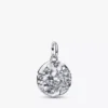 Charm „Kirschblüten-Medaillon“ aus Sterlingsilber Charm „Kirschblüten-Medaillon“ aus Sterlingsilber