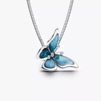 Metamorphosis Oversized-Charm-Halskette, 2er-Set