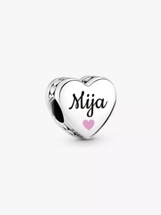 Mija-Herz-Charm aus Sterlingsilber