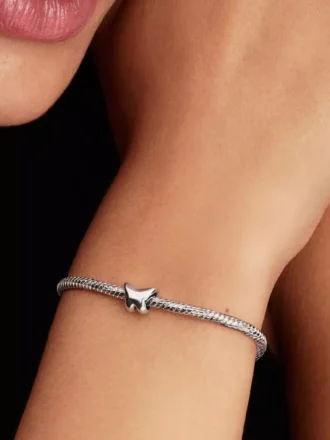 Mini-Charm „Butterfly“ aus Sterlingsilber